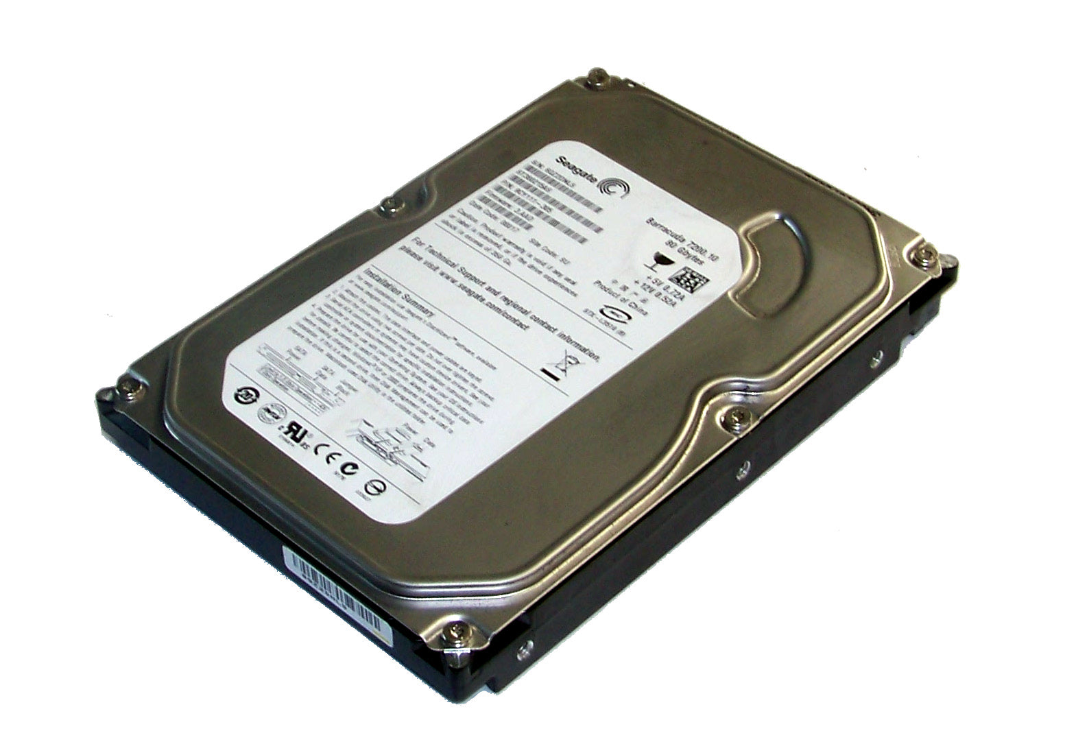Seagate 80Gb SATA 7200rpm 3.5in HDD ( 9CY111-305 ST380215AS ) USED