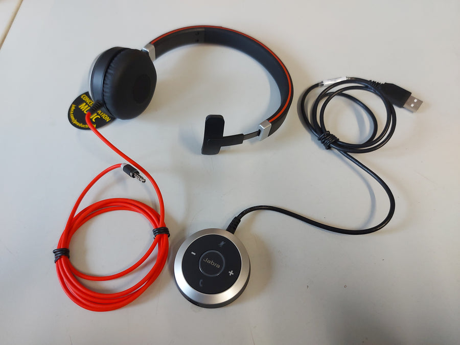 Jabra Evolve 40 MS Mono Wired Headset ( ENC010 HSC017 ) NEW