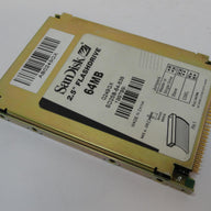 SD25B-64-838 - SanDisk 64MB IDE 2.5in Flash Disk - Refurbished