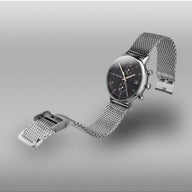 Sekonda Chronograph Black Dial Mesh Strap Gents Watch 1195