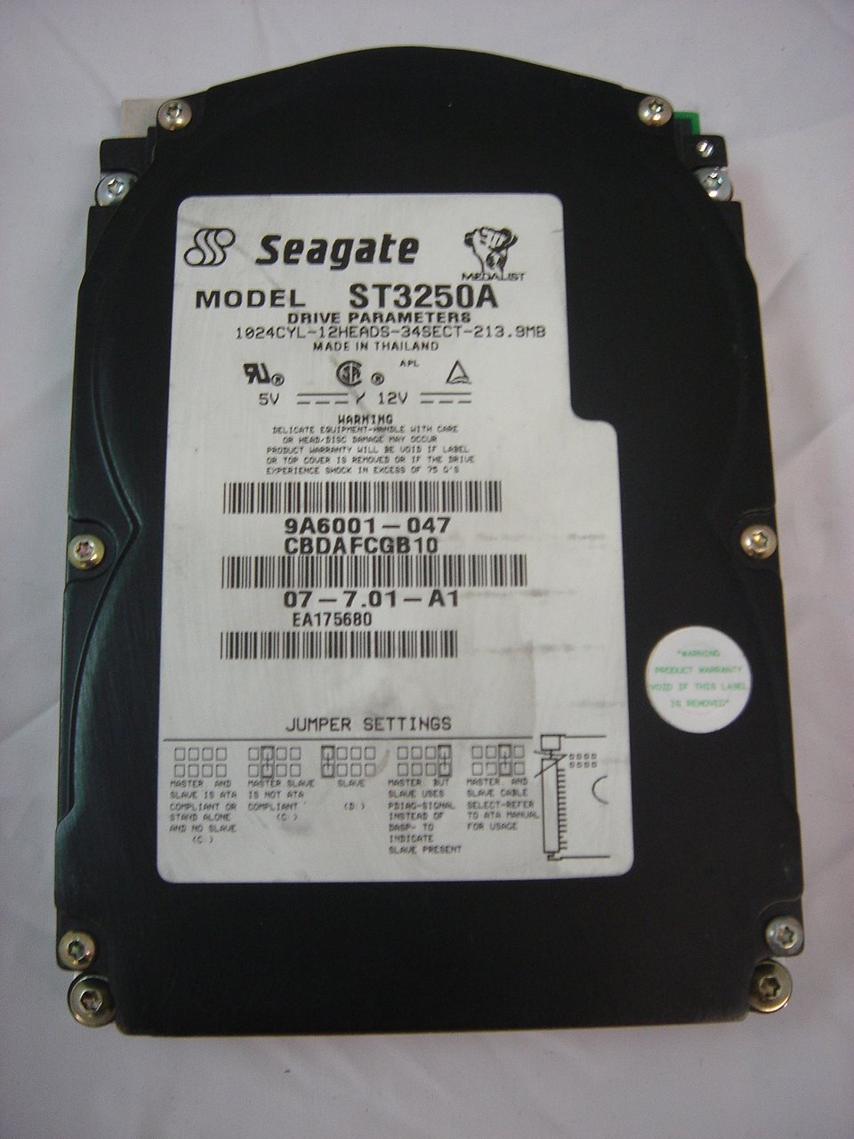 MC5510_9A6001-047_Seagate 210MB IDE (ATA-2) 3.5in HDD - Image2