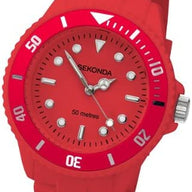 Sekonda Ladies Icy Red Polycarbonate Fashion Watch 4409