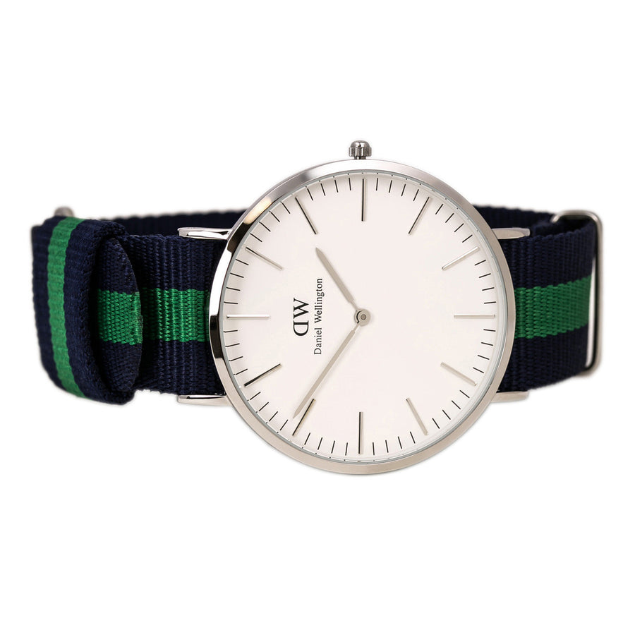Mens Daniel Wellington Classic 40 Warwick S White Watch ( DW00100019 0205DW )