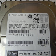 Fujitsu SUN 73Gb SCSI 80 Pin 1500rpm 3.5in HDD ( CA06227-B42000SU MAS3735NC 390-0153 3900153-02 ) REF