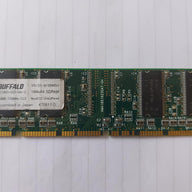 Buffalo 128MB PC133 CL3 NonECC Unbuffered SDRAM DIMM Memory Module (VS133-X128MDJ)