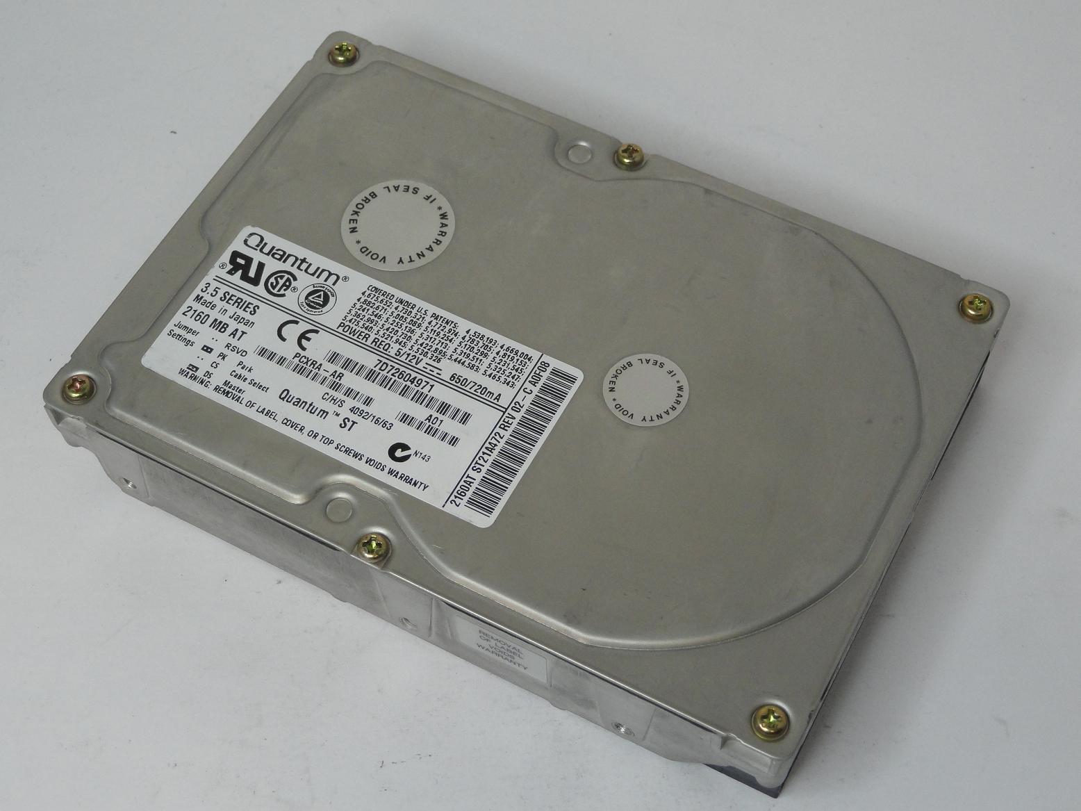 ST21A011 - Quantum 2.1GB IDE 4500rpm 3.5in ST 3.5 Series HDD - USED