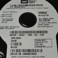 PR21634_WD800JD-75MSA2_Western Digital Dell 80Gb SATA 7200rpm 3.5in HDD - Image3