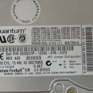 CR64A461 - Quantum 6.4Gb IDE 5400rpm 3.5in HDD - Refurbished