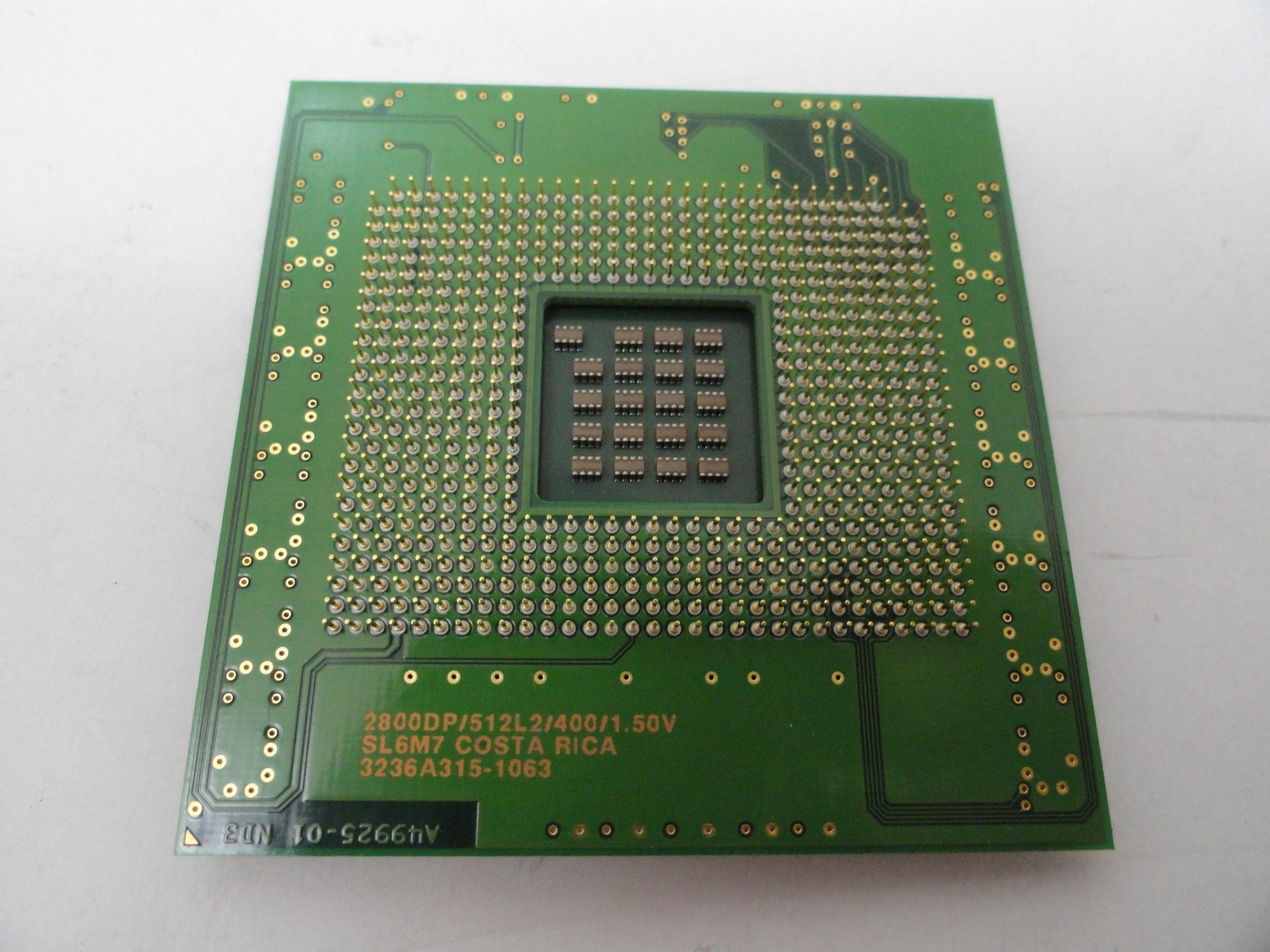 MC5216_SL6M7_Intel Xeon 2.8GHz 400MHz FSB 512Kb Cache - Image2
