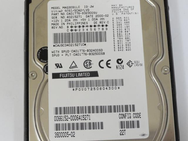 MC4193_CA01776-B34100DC_Compaq/Dell/Fujitsu 9.1GB SCSI HDD (Muliple - Image2