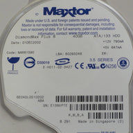 Maxtor DiamondMax Plus 8 40GB 7200RPM ATA-133 3.5" HDD ( 6E040L0 6E040L0711005 ) REF
