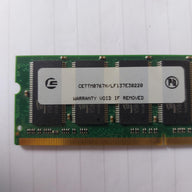 Centon Electronics 256MB DDR SoDimm Non ECC PC-2700 333Mhz Memory (RD697G03 CETTM0767X/LF137E30220)