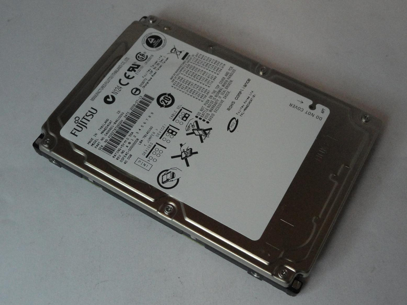 CA06821-B46100SS - Fujitsu 40GB IDE 4200rpm 2.5in HDD - USED