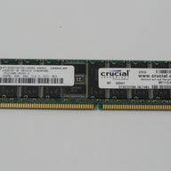 PR01099_MT18VDDT3272G-265B3_Compaq/Micron 256MB PC2100 266MHz DDR CL2.5 ECC 18 - Image2