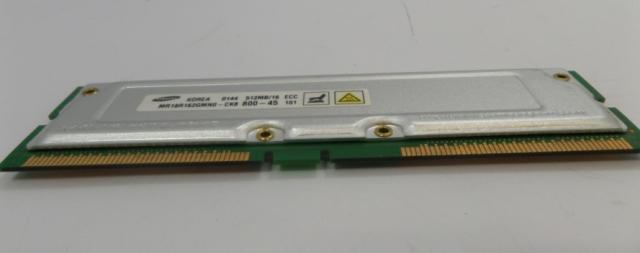 MR18R162GMN0-CK8Q0 - Samsung 16 chip 512MB RAMBUS - Refurbished