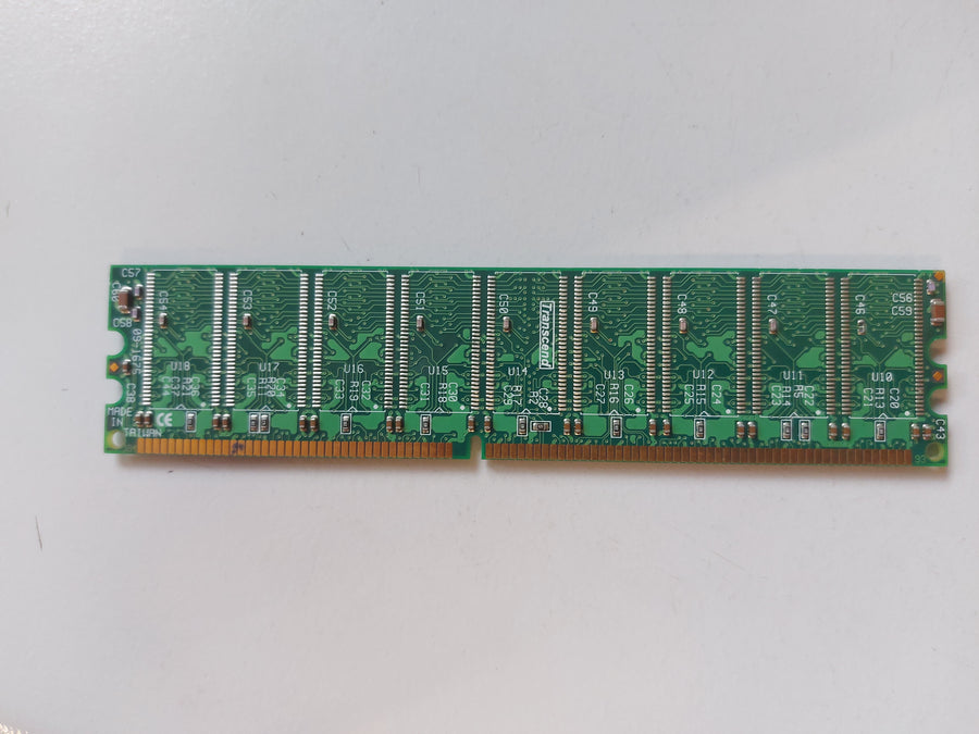Transcend 256MB PC2100 DDR-266MHz ECC Unbuffered CL2.5 184-Pin DIMM ( TS32MLD72V6F5 ) USED