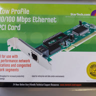 StarTech 1 Port Low Profile PCI 10/100 Mbps Ethernet Network Adapter Card ( ST100SLP ) NEW