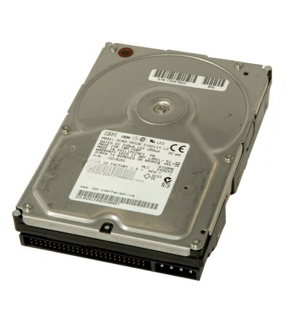 IBM 4.3Gb SCSI 80 Pin 5400rpm 3.5" HDD