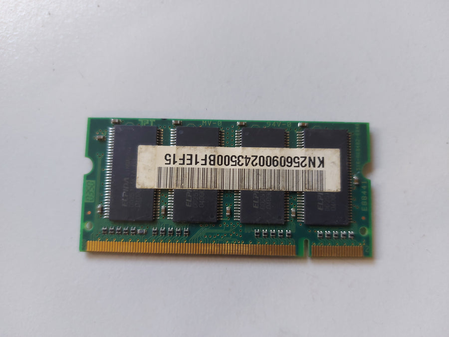 Unifosa 256MB PC-2700 200-Pin DDR RAM SODIMM Module ( U30256AAEPI652A ) REF