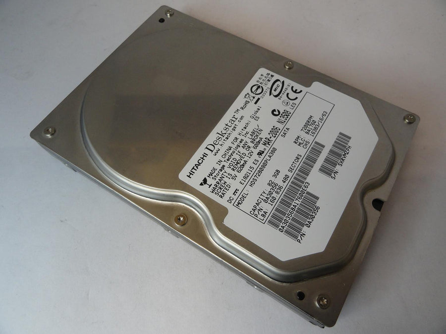 0A30356 - Hitachi 80GB SATA 7200rpm 3.5in Desktsar HDD - USED