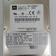 MC4313_MK1608MAT_Toshiba 1.6GB IDE 4200rpm 2.5in HDD - Image2