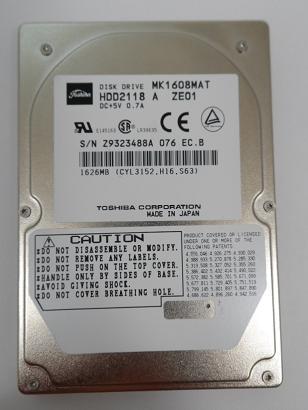 MC4313_MK1608MAT_Toshiba 1.6GB IDE 4200rpm 2.5in HDD - Image2