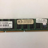 Transcend 128MB 184pin PC133 SDRAM DIMM Memory Module ( TS16MLS64V6D / 111A62402 REF)