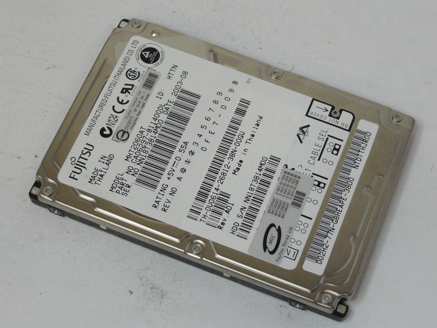 CA06297-B11400DL - Fujitsu Dell 60GB IDE 4200rpm 2.5in HDD - Refurbished