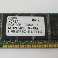 PR25385_PC2100R-20331-Z_Samsung Sun 512MB PC2100 DDR-266MHz DIMM RAM - Image3