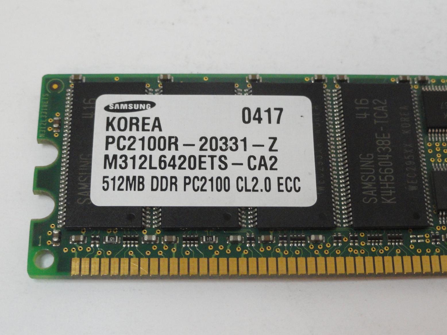 PR25385_PC2100R-20331-Z_Samsung Sun 512MB PC2100 DDR-266MHz DIMM RAM - Image3