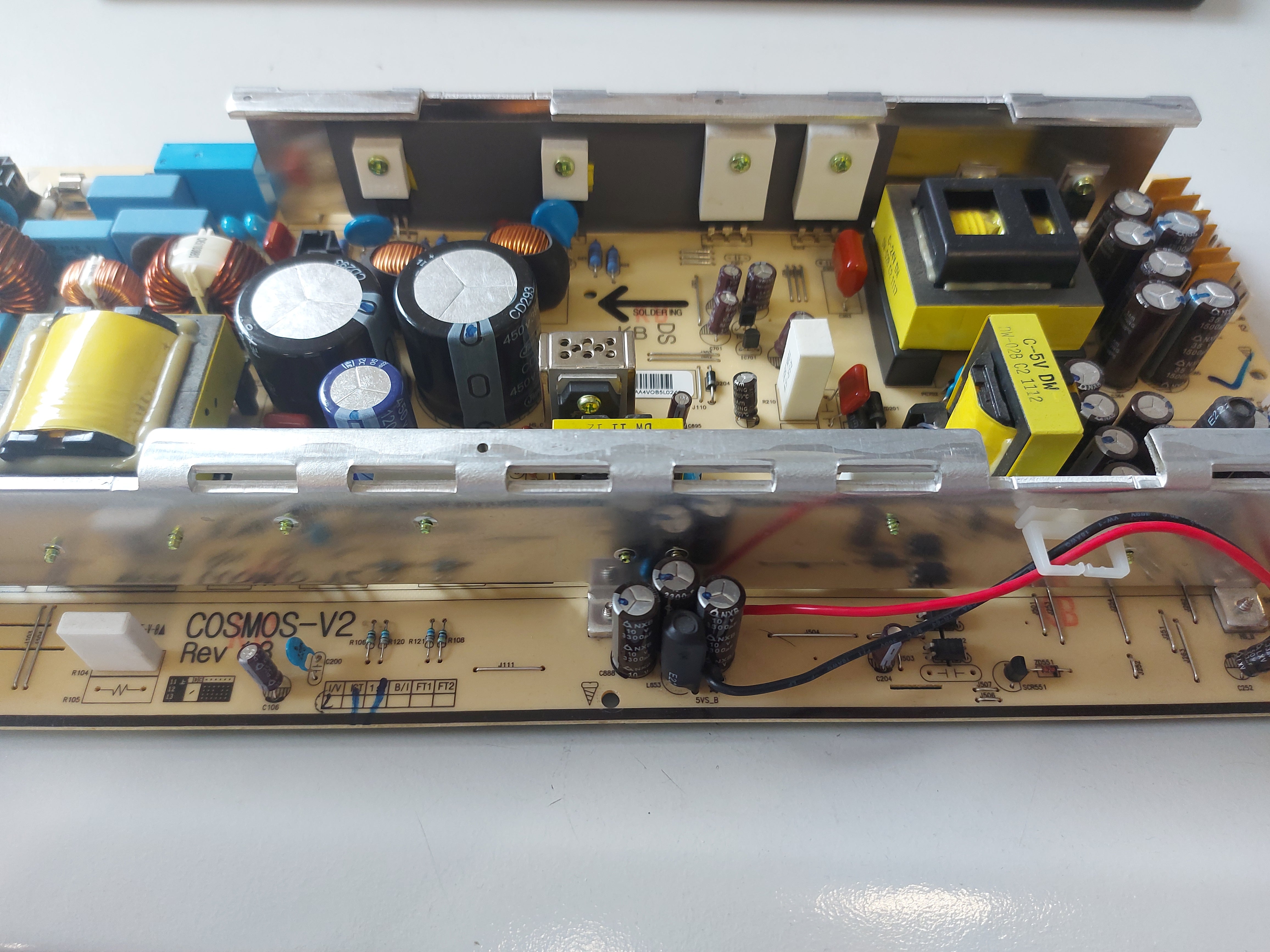 Samsung CLX-9350 COSMOS-V2C AC/DC 551.1W Switched Mode Power Supply - SMPS V2 ( JC44-00176A ) USED