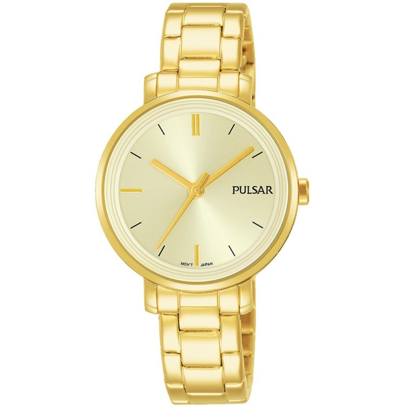 Pulsar Women's Analogue Quartz Watch with Stainless Steel Strap PH8360X1