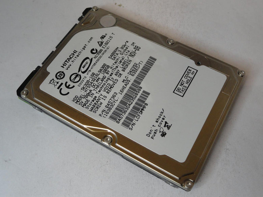 0A57363 - Hitachi 160GB SATA 5400rpm 2.5in HDD - Refurbished