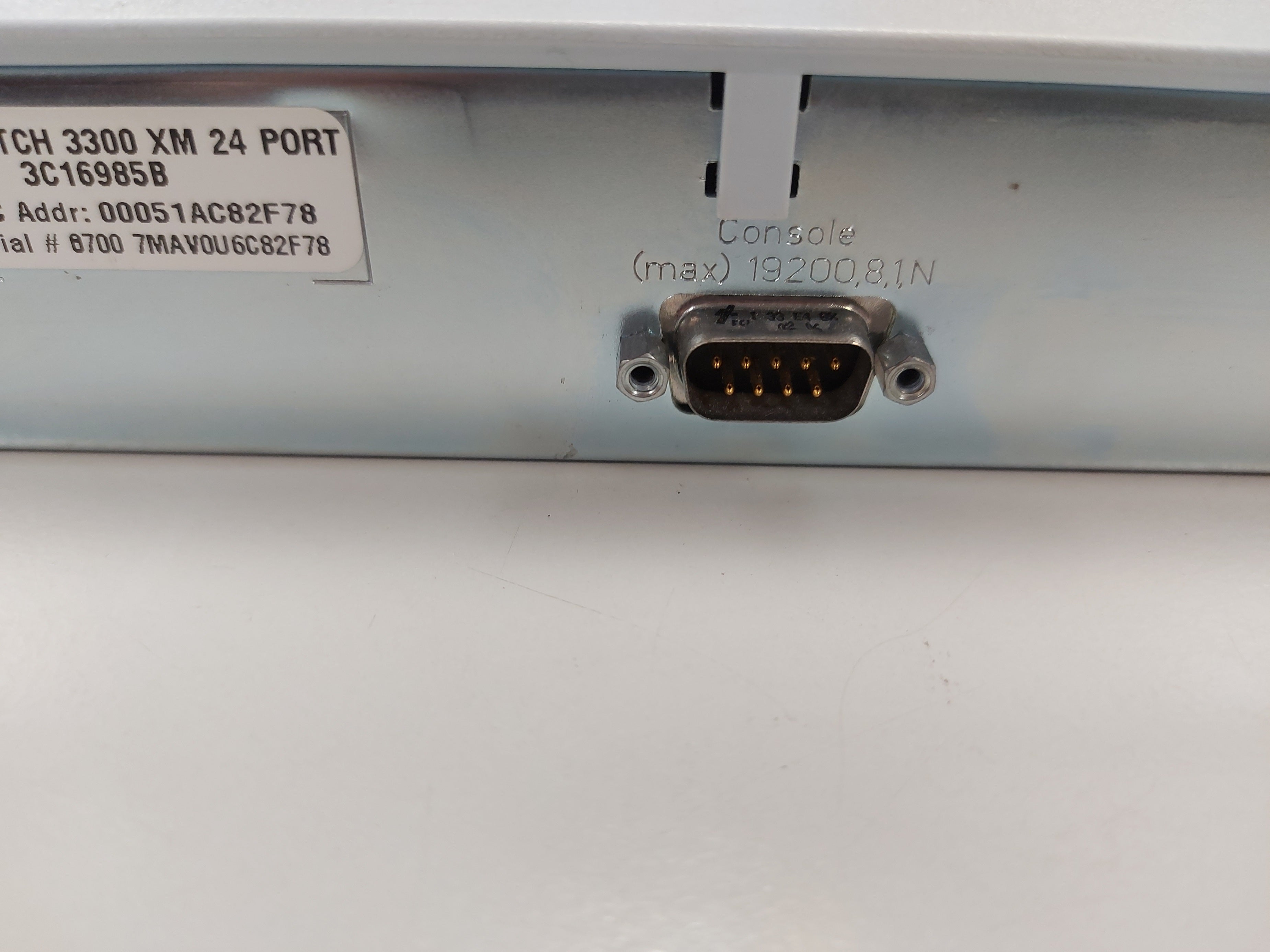 3Com Superstack 3 3300 XM 24-Port 10/100Mbps Switch ( 3C16985B 1698-510-051-4 01 ) USED