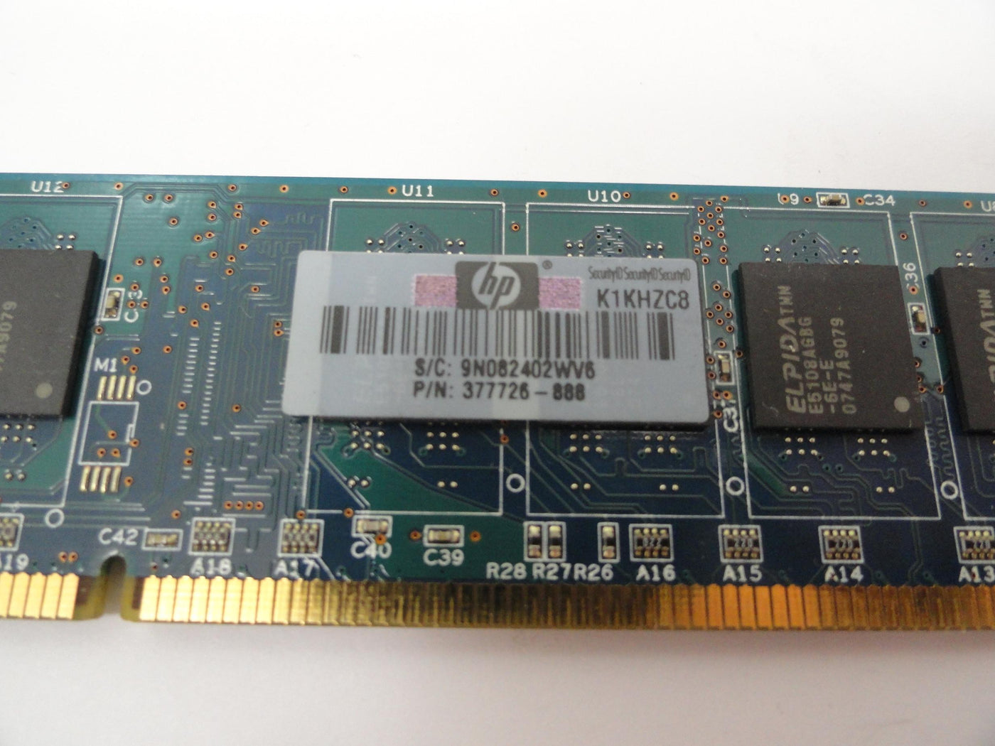 PR16374_RML1320EG38D7W-667_HP 1Gb DDR2-667MHz PC2-5300U CL5 DIMM RAM Module - Image2