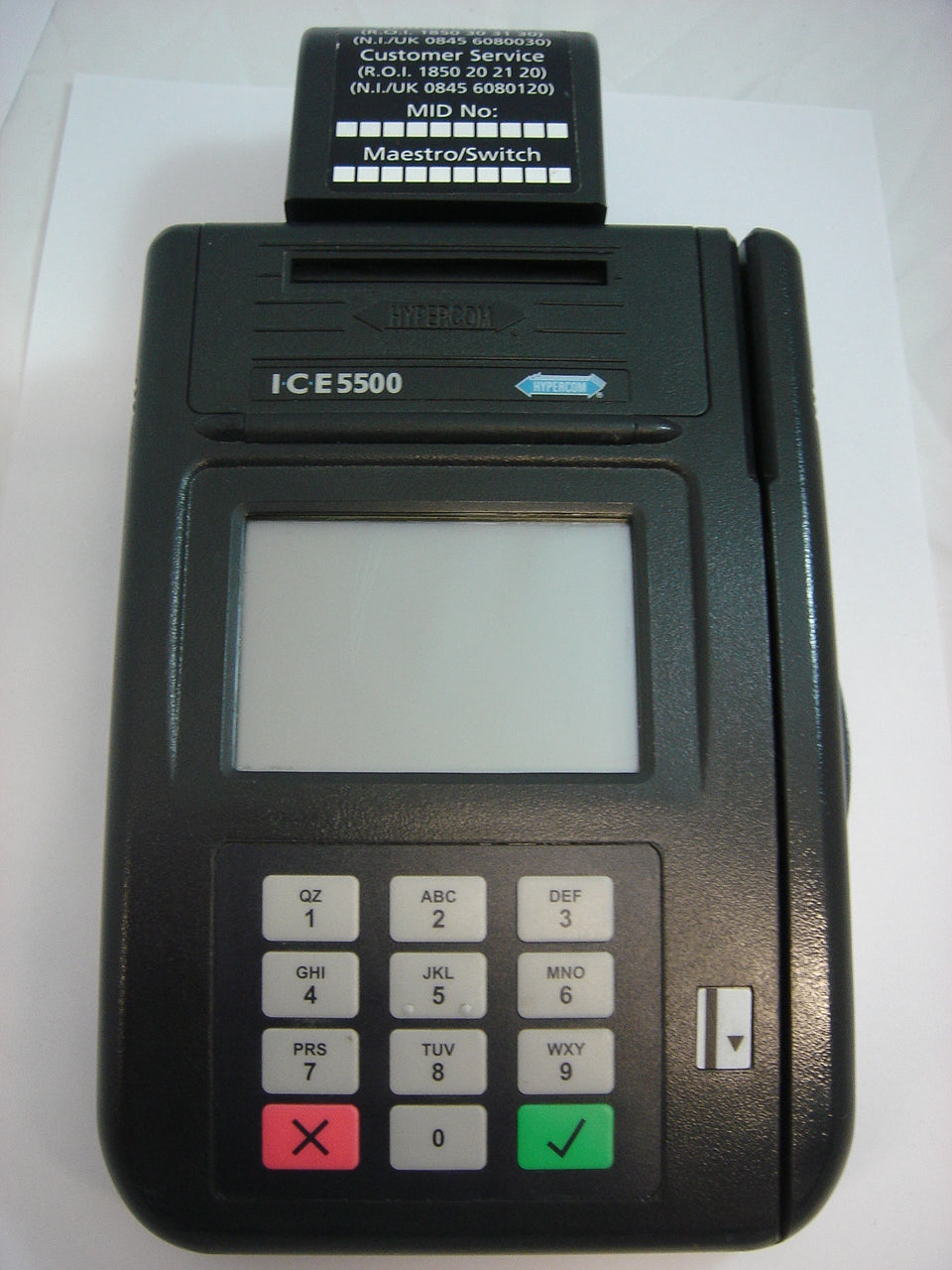 PR02299_ICE-5500_Hypercom Credit Card Machine (with HFT106 RS422 Ho - Image2