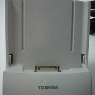 PA3147U-1DST - Charger Cradle for Toshiba e570 Pocket PC - with AC Adaptor CEX0107A & USB Cable - Light Grey - ASIS