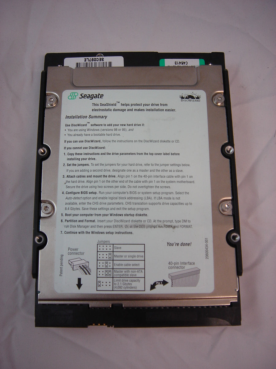 9R3005-031 - Seagate Compaq 15Gb IDE 7200rpm 3.5in HDD - Refurbished