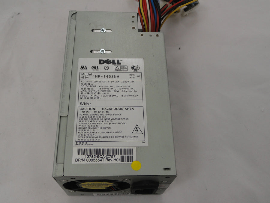 HP-145SNH - Dell Power Supply Silver - Refurbished