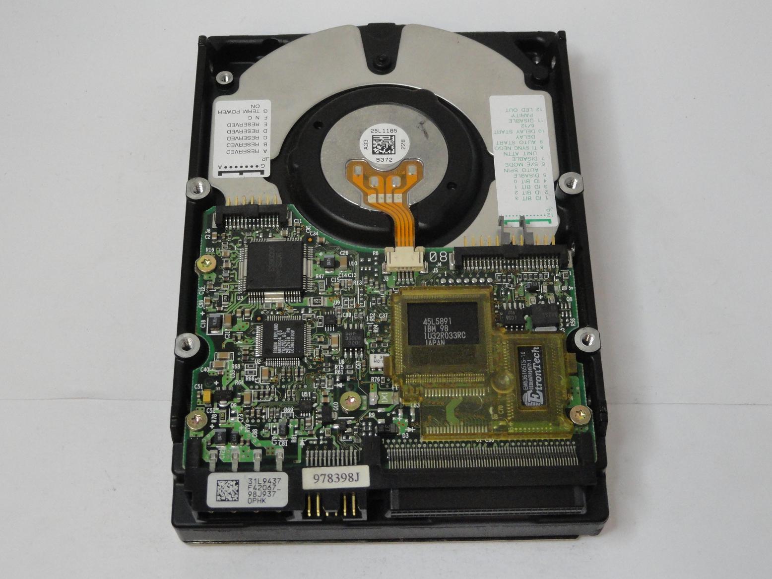 PR11926_25L2131_IBM HP 9.1GB SCSI 80 Pin 7200rpm 3.5in HDD - Image3