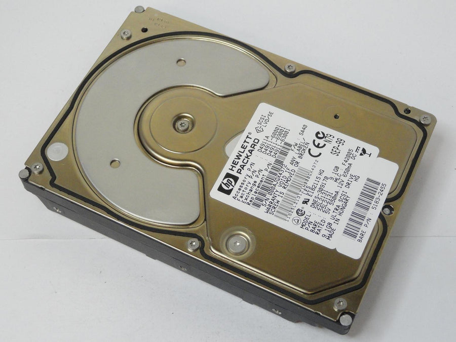 25L2131 - IBM HP 9.1GB SCSI 80 Pin 7200rpm 3.5in HDD - Refurbished
