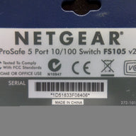 PR18006_FS105V2_Netgear Prosafe 5 Port Fast Ethernet Switch - Image5
