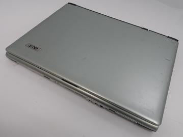 MS2133 - Acer 4601LCi 1.6Ghz No Ram No HDD Laptop - Black & Silver- Missing HDD Caddy - Powers Up But No Image On Screen - CD/DVD-Rom Drive - SPR