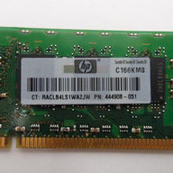 M378T2863DZS-CE6 - HP/Samsung 1GB PC2-5300 DDR2-667MHz non-ECC Unbuffered CL5 240-Pin DIMM Single Rank Memory Module Mfr P/N M378T2863DZS-CE6 HP P/N 377726-888 - Refurbished