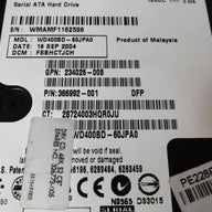 PR21030_WD400BB-60JKC0_Western Digital HP 40Gb IDE 7200rpm 3.5in HDD - Image3