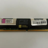 KVR667D2Q8F5/4G - Kingston 4GB PC2-5300 DDR2-667MHz ECC Fully Buffered CL5 240-Pin DIMM Quad Rank x8 Memory Module - Refurbished