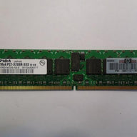 EBE10RD4AGFA-4A-E - Elpida HP 1GB 240p PC2-3200 CL3 18c 128x4 DDR2-400 1Rx4 1.8V ECC Registered DIMM - Refurbished
