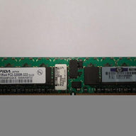 EBE10RD4ABFA-4A-E - Elpida 1GB 240p PC2-3200 CL3 18c 128x4 DDR2-400 1Rx4 1.8V ECC Registered DIMM Module - Refurbished