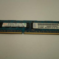HMT125R7BFR8C-H9 T7 - Hynix 2GB 240p PC3-10600 CL9 18c 128x8 DDR3-1333 2Rx8 1.5V ECC RDIMM memory module - Refurbished