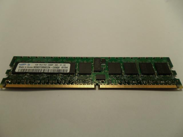 M393T2950CZA-CE6Q0 - Samsung 1GB 240p PC2-5300 CL5 18c 128x4 Registered ECC DDR2-667 DIMM - Refurbished
